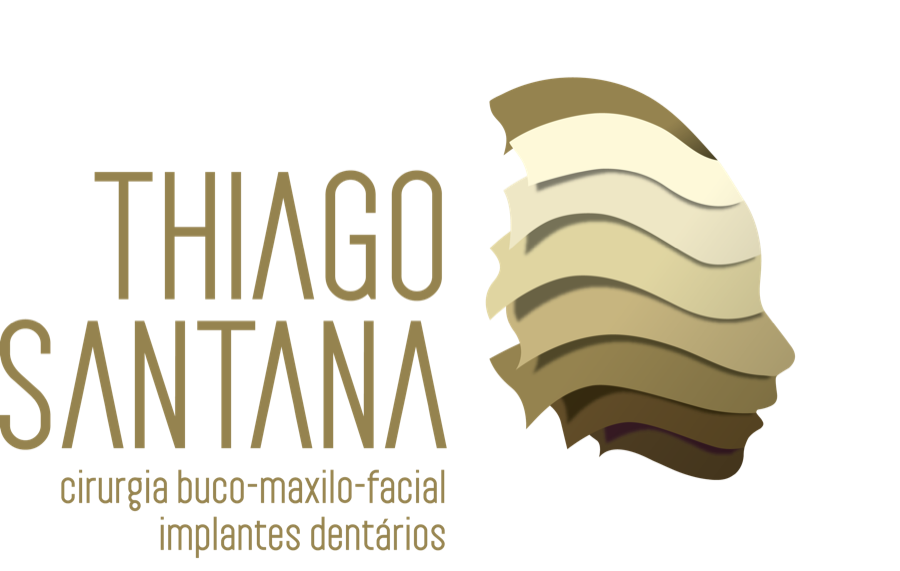 Logomarca Dr. Thiago Santana - cirurgia buco-maxilo-facial e implantes dentarios